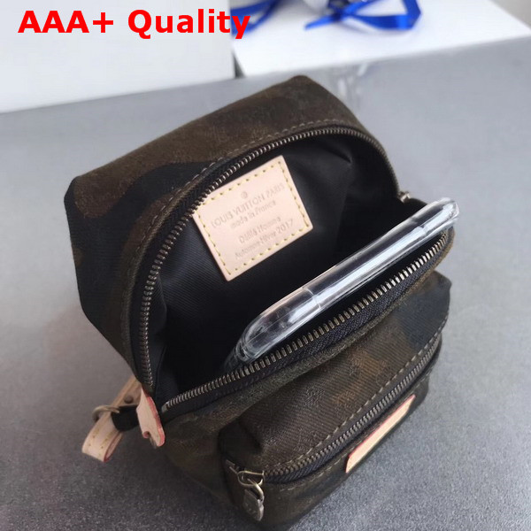 Louis Vuitton Supreme Mini Apollo Backpack Monogram Camouflage Replica