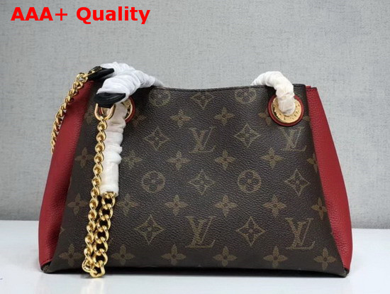 Louis Vuitton Surene BB Monogram Canvas with Cherry Grained Calf Leather M43776 Replica