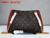 Louis Vuitton Surene BB Monogram Canvas with Cherry Grained Calf Leather M43776 Replica