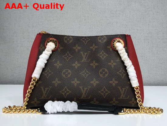 Louis Vuitton Surene BB Monogram Canvas with Cherry Grained Calf Leather M43776 Replica