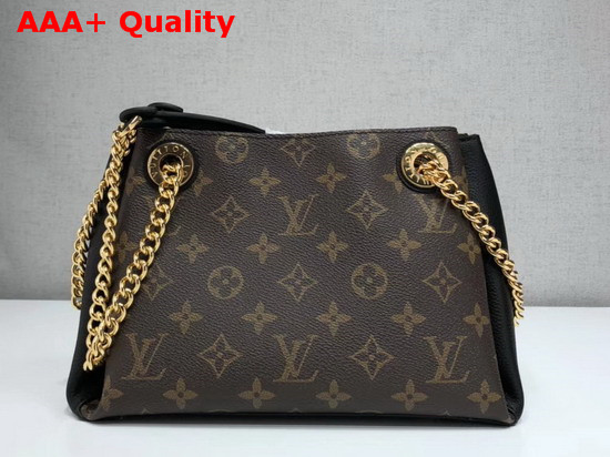 Louis Vuitton Surene BB Monogram Coated Canvas and Black Grained Calf Leather M43775 Replica