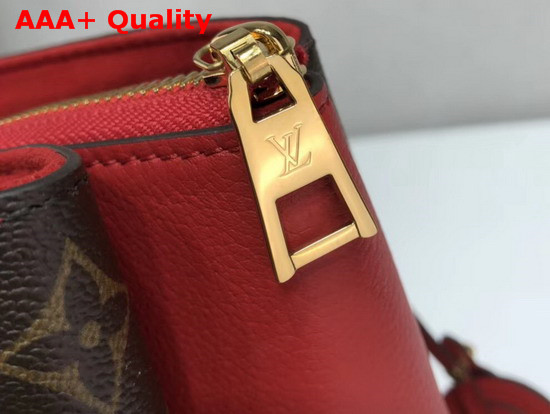 Louis Vuitton Surene MM Monogram Coated Canvas with Cherry Grained Calf Leather M43773 Replica