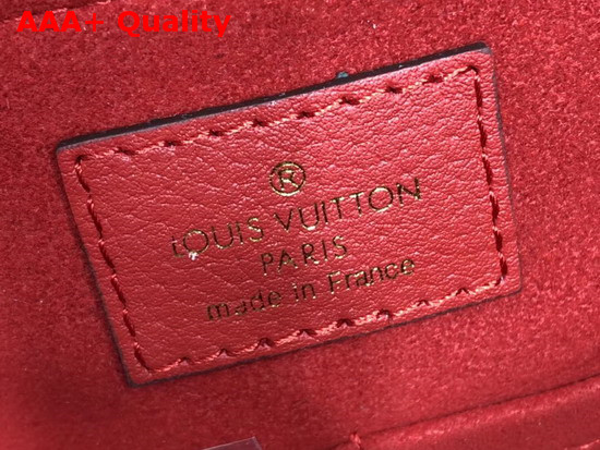 Louis Vuitton Surene MM Monogram Coated Canvas with Cherry Grained Calf Leather M43773 Replica