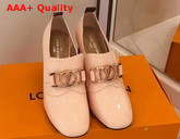 Louis Vuitton Swift Loafer Pink Glazed Calf Leather Replica