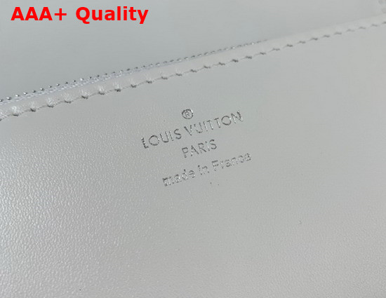 Louis Vuitton Swing Handbag in White Calfskin Leather M20395 Replica