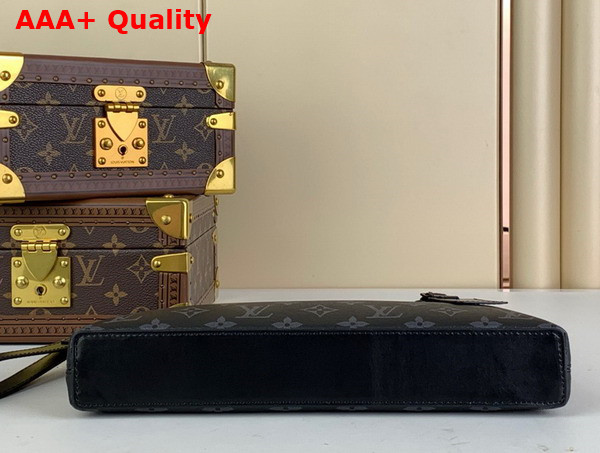 Louis Vuitton Takeoff Pouch Monogram Eclipse Canvas Replica