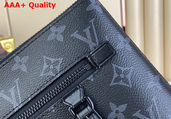 Louis Vuitton Takeoff Pouch Monogram Eclipse Canvas Replica