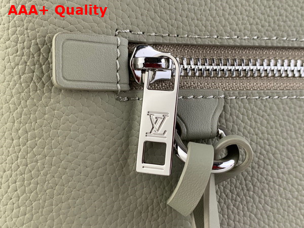 Louis Vuitton Takeoff Pouch in Sage Aerogram Leather Replica