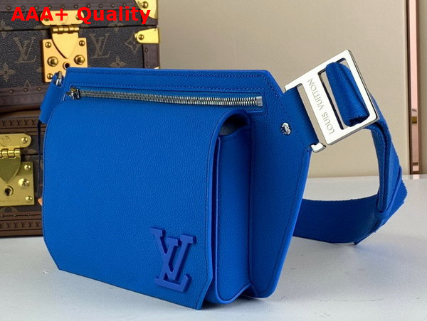 Louis Vuitton Takeoff Slingbag in Bright Blue Aerogram Cowhide Leather M22665 Replica