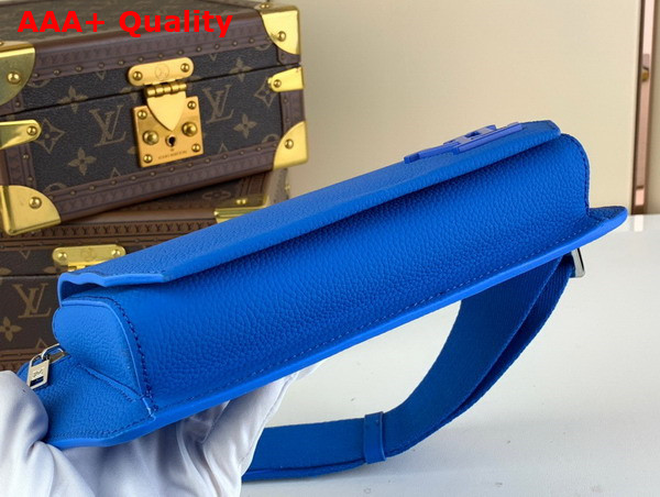 Louis Vuitton Takeoff Slingbag in Bright Blue Aerogram Cowhide Leather M22665 Replica