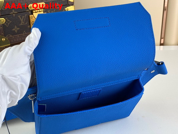 Louis Vuitton Takeoff Slingbag in Bright Blue Aerogram Cowhide Leather M22665 Replica