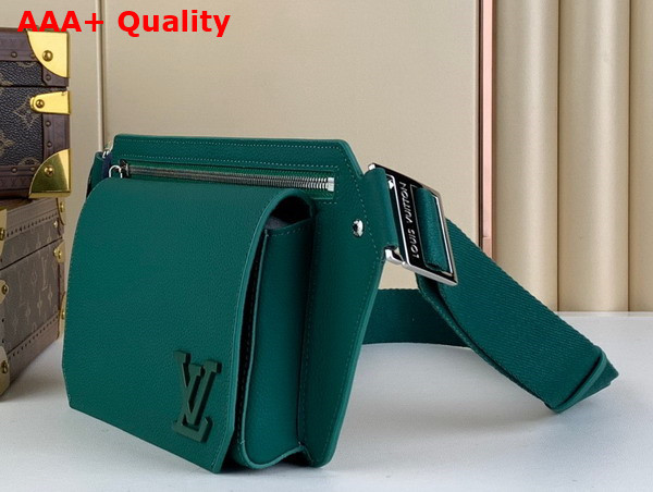 Louis Vuitton Takeoff Slingbag in Green Aerogram Cowhide Leather Replica