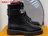 Louis Vuitton Territory Flat Ranger Black Calf Leather 1A9HAI Replica