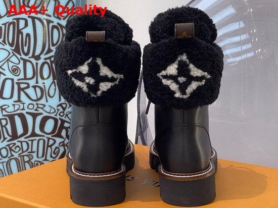 Louis Vuitton Territory Flat Ranger Noir Calf Leather and Shearling 1A95J0 Replica