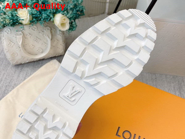 Louis Vuitton Territory Flat Ranger White Patent Calf Leather Replica