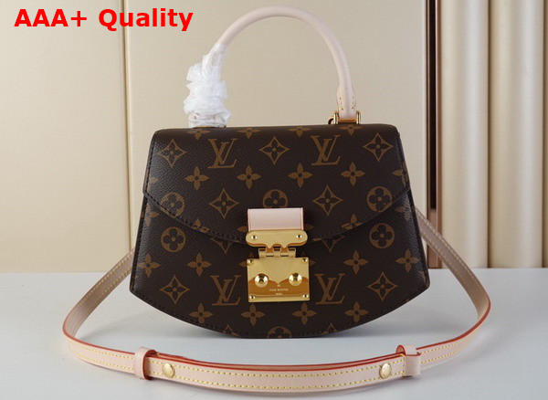 Louis Vuitton Tilsitt Handbag in Monogram Coated Canvas Replica