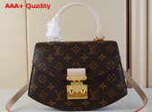 Louis Vuitton Tilsitt Handbag in Monogram Coated Canvas Replica