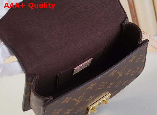 Louis Vuitton Tilsitt Handbag in Monogram Coated Canvas Replica