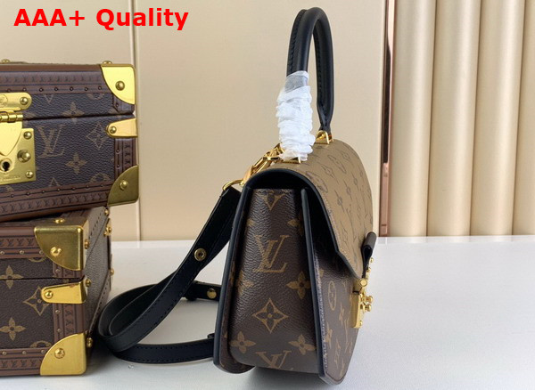 Louis Vuitton Tilsitt Handbag in Monogram and Monogram Reverse Coated Canvas M46548 Replica