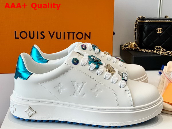 Louis Vuitton Time Out Sneaker Bleu Clair 1AADNS Replica