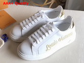 Louis Vuitton Time Out Sneaker Or Plain Calf Leather 1A3U35 Replica