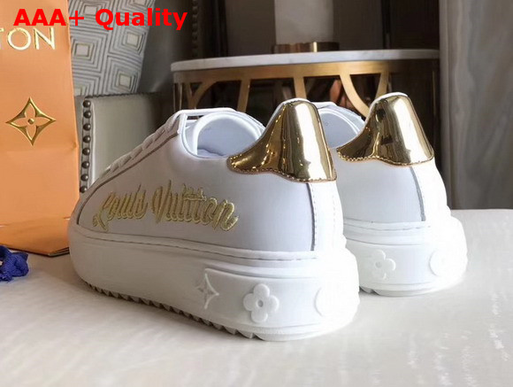 Louis Vuitton Time Out Sneaker Or Plain Calf Leather 1A3U35 Replica