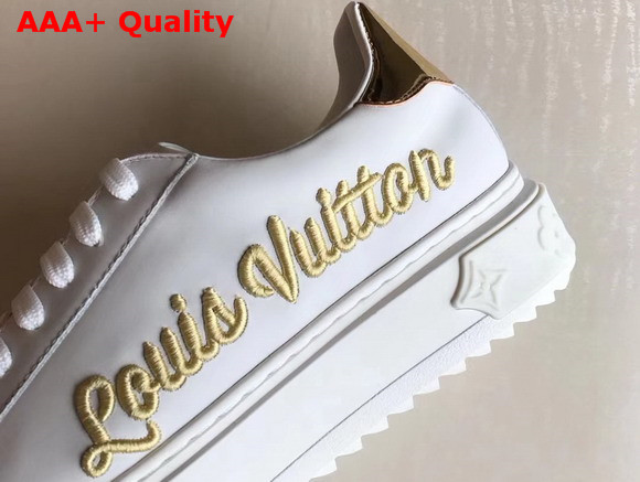 Louis Vuitton Time Out Sneaker Or Plain Calf Leather 1A3U35 Replica