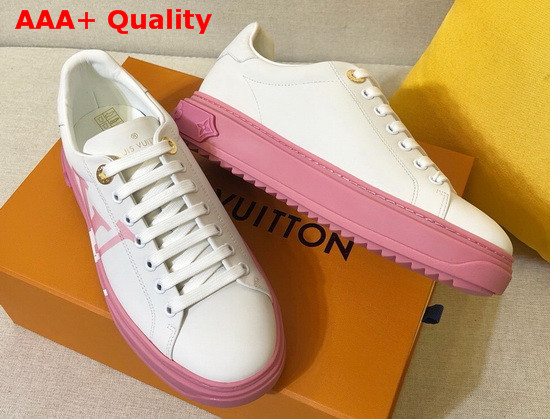 Louis Vuitton Time Out Sneaker Rose Clair 1A8MZL Replica