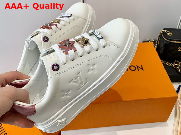 Louis Vuitton Time Out Sneaker Rose Clair 1AADNC Replica