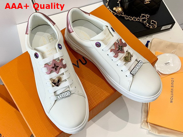 Louis Vuitton Time Out Sneaker Rose Clair 1AADNC Replica