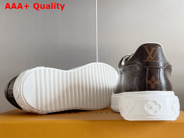 Louis Vuitton Time Out Sneaker in Monogram Canvas Printed with Cute Animal Characters 1AD4M2 Replica