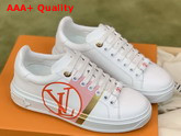 Louis Vuitton Time Out Trainers Rose Clair Calf Leather 1A64R0 Replica