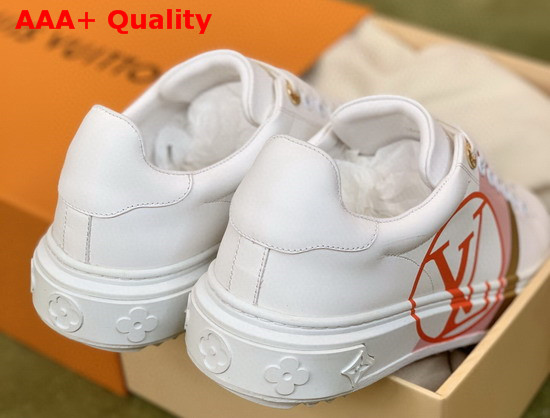 Louis Vuitton Time Out Trainers Rose Clair Calf Leather 1A64R0 Replica