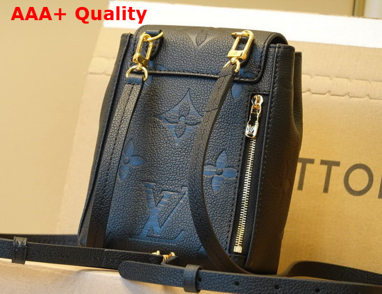 Louis Vuitton Tiny Backpack Black Monogram Empreinte Leather M80596 Replica