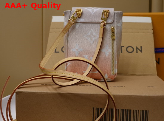 Louis Vuitton Tiny Backpack in Monogram Canvas with a Gradated Color Effect Mist Gray M45764 Replica