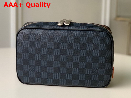 Louis Vuitton Toilet Pouch GM Damier Cobalt Canvas N60245 Replica