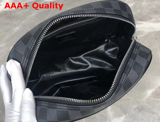 Louis Vuitton Toiletry Bag 25 in Damier Graphite Canvas Replica