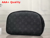 Louis Vuitton Toiletry Bag 25 in Monogram Eclipse Canvas Replica