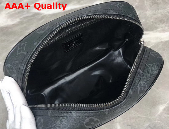 Louis Vuitton Toiletry Bag 25 in Monogram Eclipse Canvas Replica