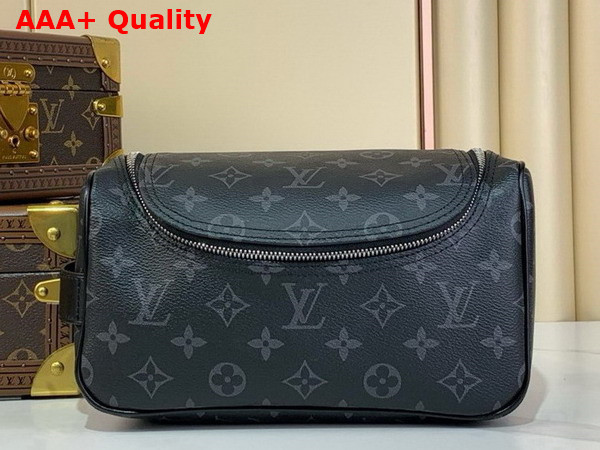 Louis Vuitton Toiletry Bag in Monogram Eclipse Canvas M11510 Replica