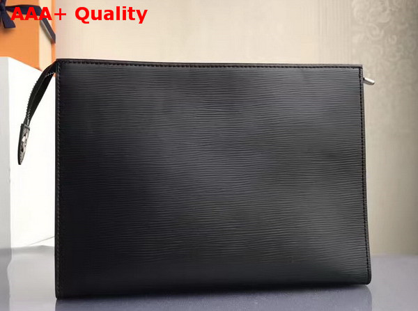 Louis Vuitton Toiletry Pouch 19 Black Epi Leather Replica