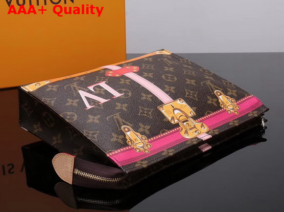 Louis Vuitton Toiletry Pouch 26 Printed Monogram Canvas M43614 Replica