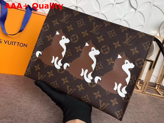 Louis Vuitton Toiletry Pouch 26 Printed Monogram Coated Canvas Replica