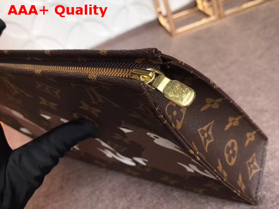 Louis Vuitton Toiletry Pouch 26 Printed Monogram Coated Canvas Replica