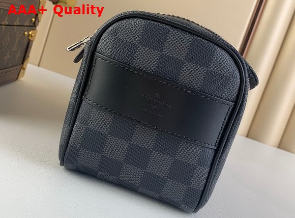 Louis Vuitton Toiletry Pouch Damier Graphite Canvas N47625 Replica