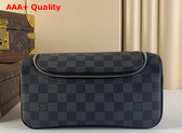 Louis Vuitton Toiletry Pouch Damier Graphite Canvas N47625 Replica