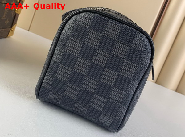 Louis Vuitton Toiletry Pouch Damier Graphite Canvas N47625 Replica