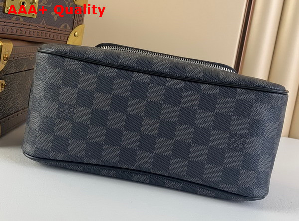 Louis Vuitton Toiletry Pouch Damier Graphite Canvas N47625 Replica