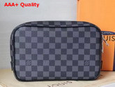 Louis Vuitton Toiletry Pouch GM Damier Graphite Canvas N47521 Replica