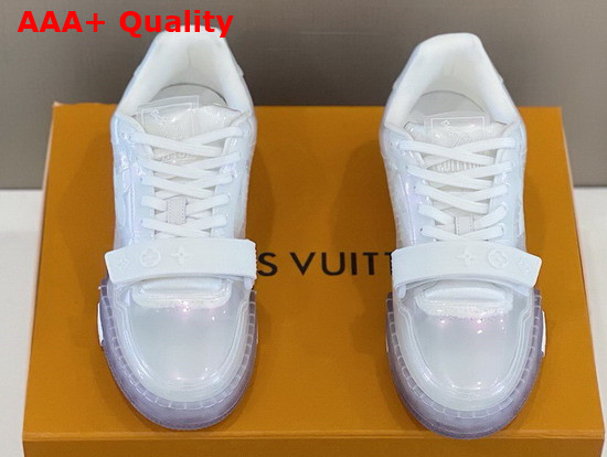 Louis Vuitton Trainer Sneaker in Transparent PVC Replica